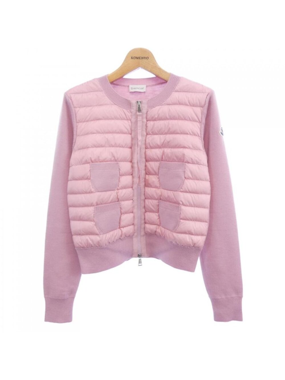 Moncler Down Jacket Pink